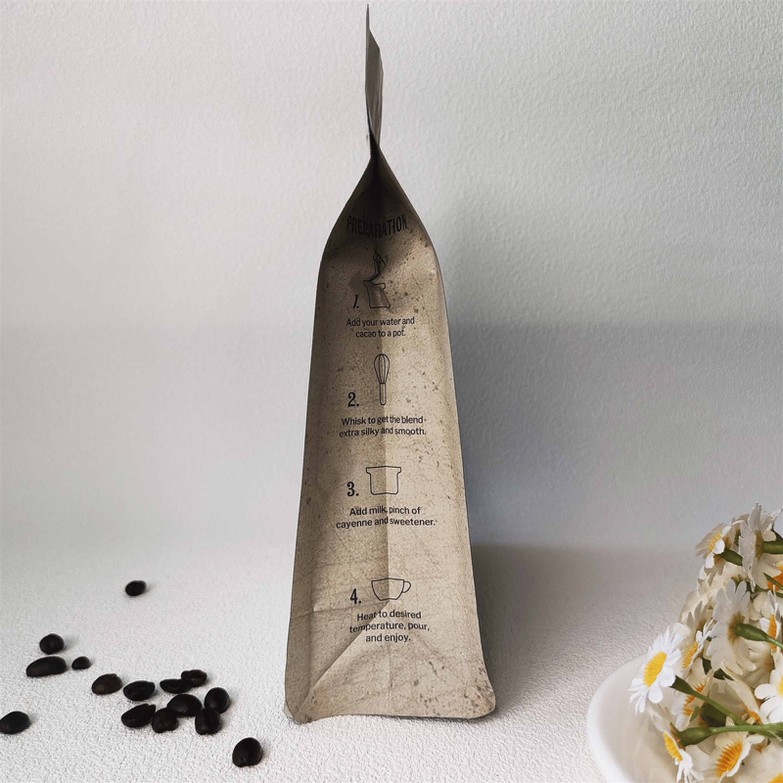 China Flat Bottom Coffee Bags With Valve Suppliers China Flat Bottom Coffee Bags With Valve Suppliers